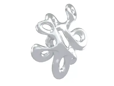 Abstract Shape v26 002 Low-poly 3D model
