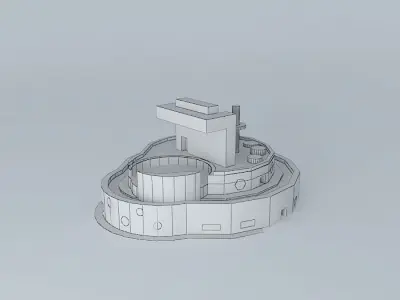 Hotel Keyhole 3D model