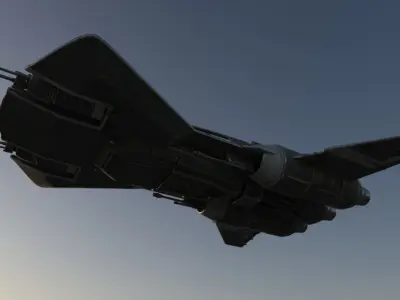 Pirate Snub Fighter 3D model