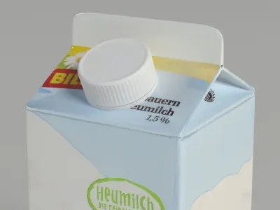 Beverage Cartons 3D model