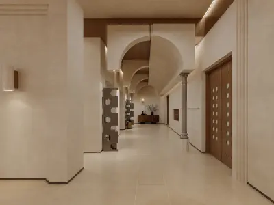   restaurant cafe  interior  3D model