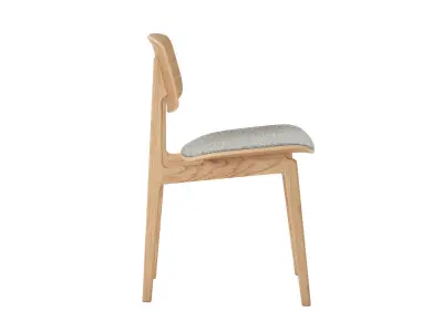 NY11 Dining Chair Upholstered 3D model