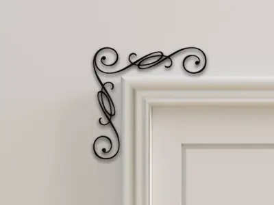 Door Corner Decor 3D print model purchase