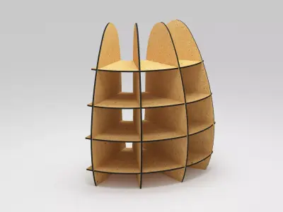 shelf  3D model