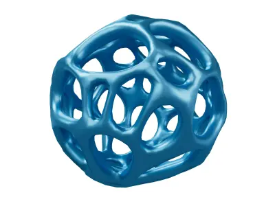 Abstract Shape v32 005 Low-poly 3D model