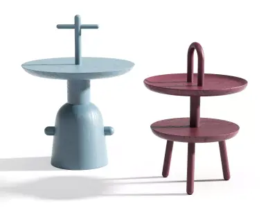 081 Reaction Poetique Low Tables 3D model