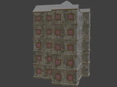 House Model 33 Low-poly 3D model