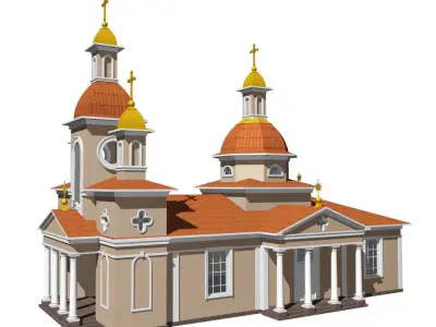 Church 3D model