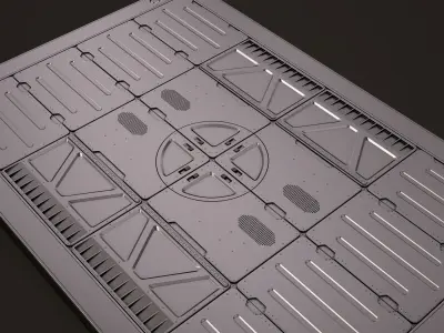 Sci Fi Panels KitBash  3D model