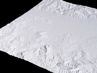 Hanzhong China City Landscape 3D Model 3D model