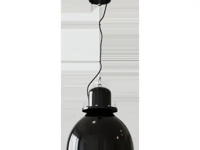 SVARTNORA Pendant lam  black38 cm 3D model