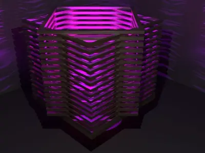 Party lamp 3 3D print model