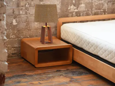 Bed Side Lamp 003 Low-poly 3D model