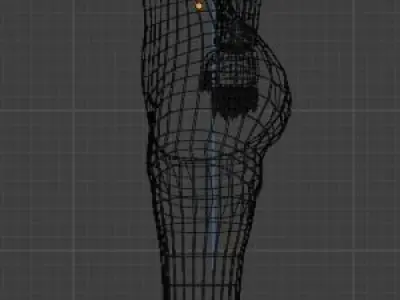 Mannequin V2 Low-poly 3D model