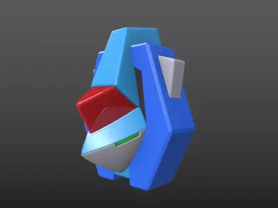 Biometal X 3D model
