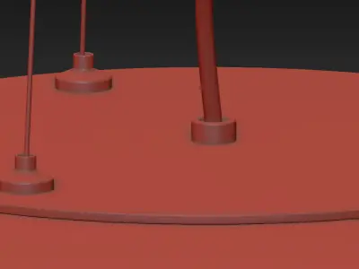 IRIS PENDANT By Maxim Lighting 3D model