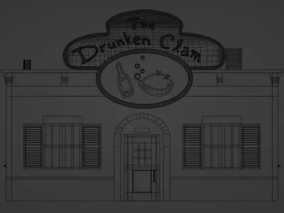 Drunken Clam 3D model