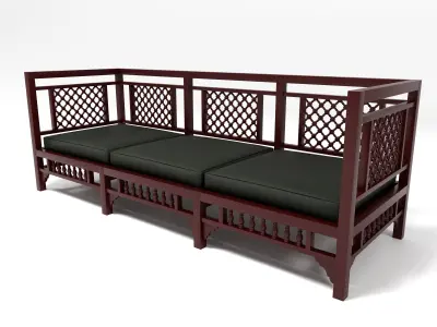 Arabesque seats 3D model