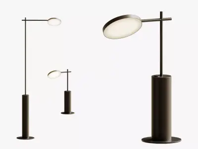 Table lamp and floor lamp Rafaela Robin 3D model