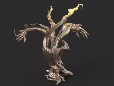 Sleepy hollow inspired tree  3D model