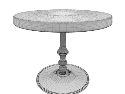 COFFEE TABLE SUE BLACK 3D model