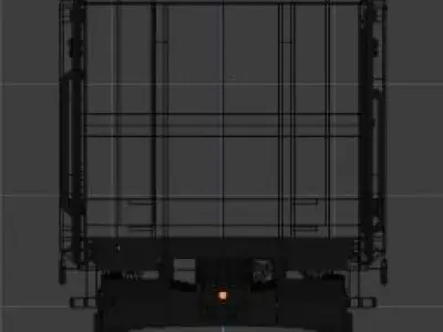 H0 1-87 scale Boxcar Eanos-x 056 3D print model