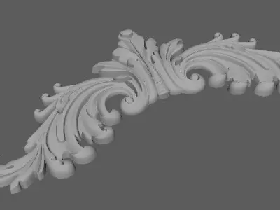 Decor for furniture 3D model 50