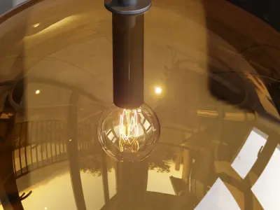 CAULDRON Pendant lamp By Mineheart 3D model