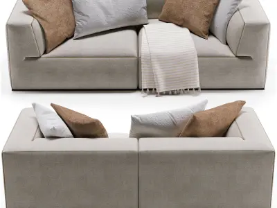 Flex Form Perry Sofa 3D model