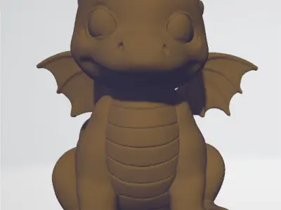 dargon or baby dargon bar 3D print model