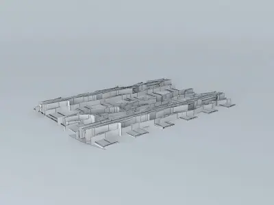 Eco Rail Real Dead GrassTrack Old Steam Days Free 3D model