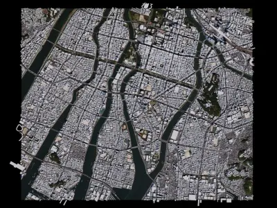 Hiroshima - Japan 3D model