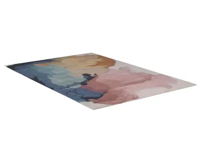 Caldera rug 3D model