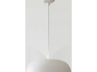 NIMONE Hanging lamp white 3D model