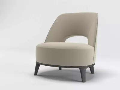 Ermione Armchair 3D model