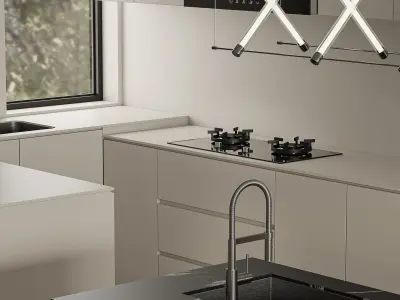 apartment interior scenes       3D model 8