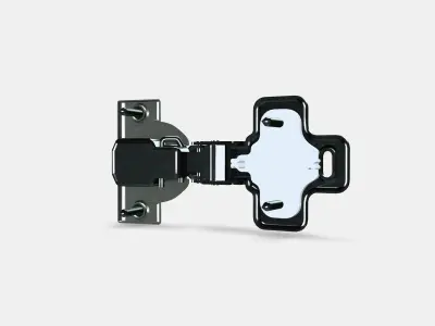 UTRUSTA Hinge 4 Low-poly 3D model