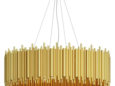  Brubeck Delightfull 100 OVAL Chandelier  3D model