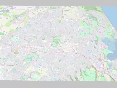 Cityscape Christchurcrh New Zealand 3D model