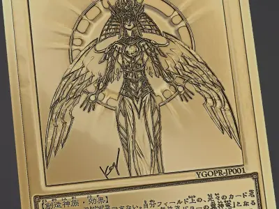holactie the creator of light - japanese - yugioh 3D print model