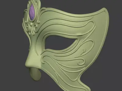 ORNATE EYES MASK 3D print model