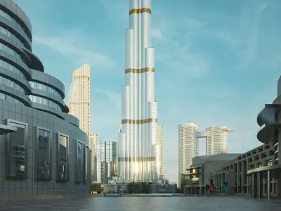  Dubai Building - Burj khalifa Area v2 