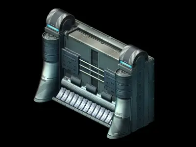 Machinery - Wall 03 3D model