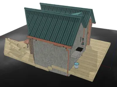 Creative Design-Holiday Cabin-0137 3D model