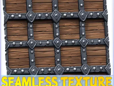 Stylized Wood Seamless Texture Texture