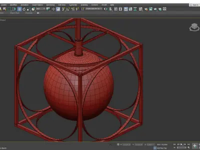 Wadsworth Pendant Light Low-poly 3D model