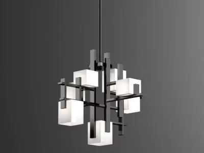 Ceiling light 3D model 88