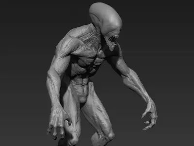 Sci-Fi Creature  3D model