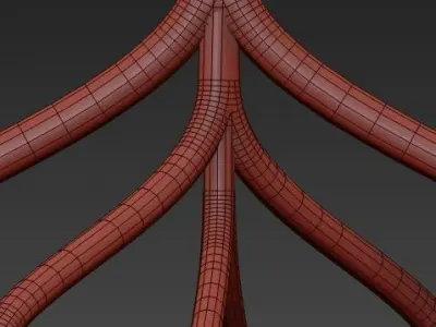 Lamparas modernistas 3D model