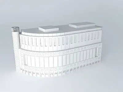 20 Cabot Square, Canary Wharf, London Free 3D model